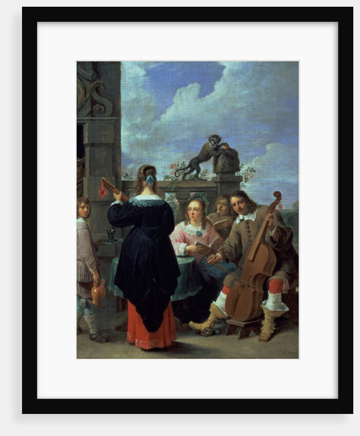 The Artist and his Family in Concert by David the Younger Teniers