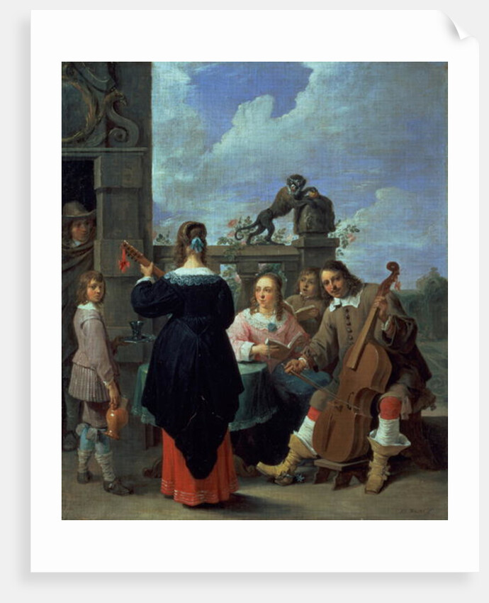 The Artist and his Family in Concert by David the Younger Teniers