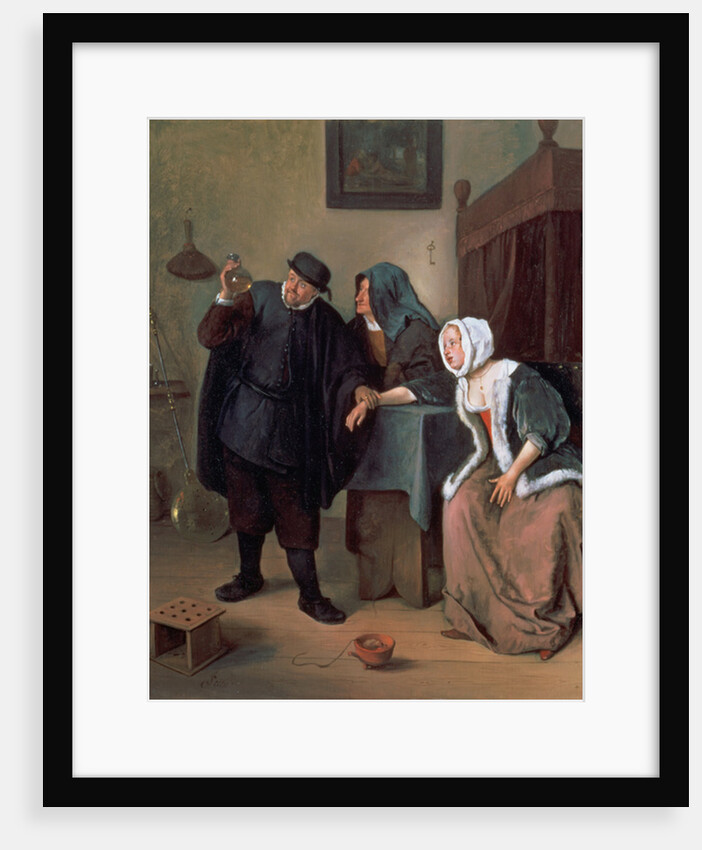 The Physician's Visit by Jan Havicksz. Steen