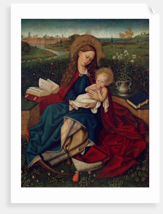 The Madonna of Humility, c.1450-70 by Master of Flemalle