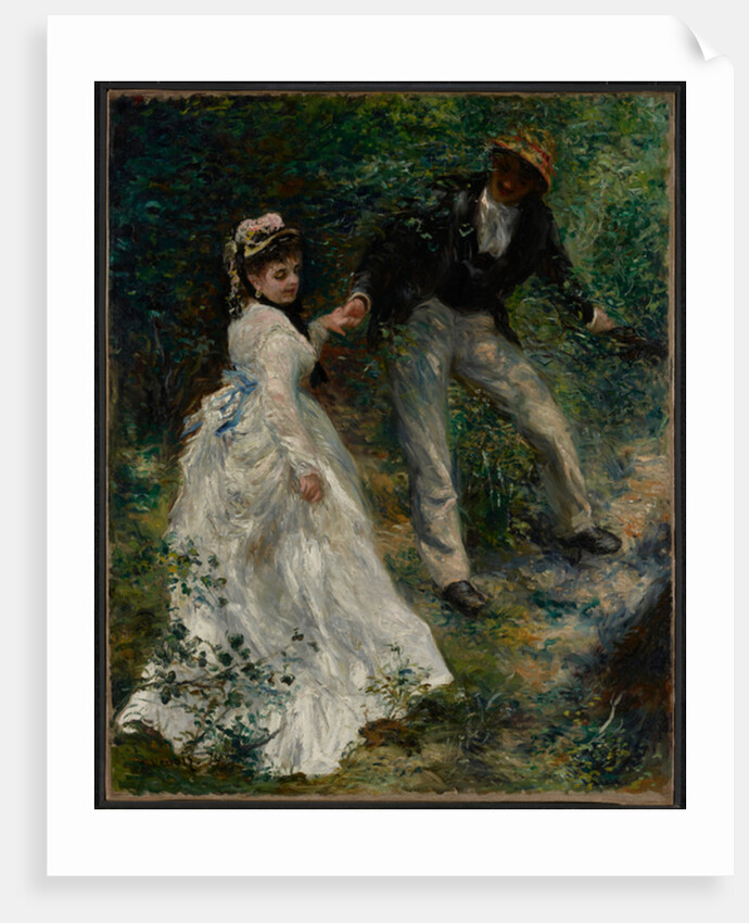 La Promenade, 1870 by Pierre Auguste Renoir