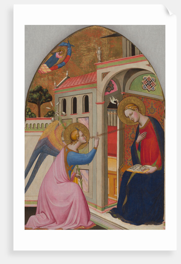 The Annunciation, c.1390-95 by Master of St. Verdiana