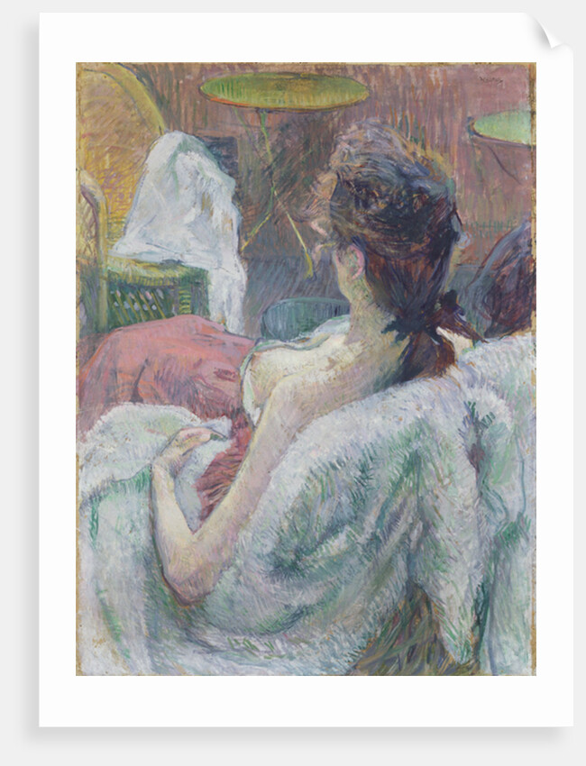 The Model Resting, 1889 by Henri de Toulouse-Lautrec