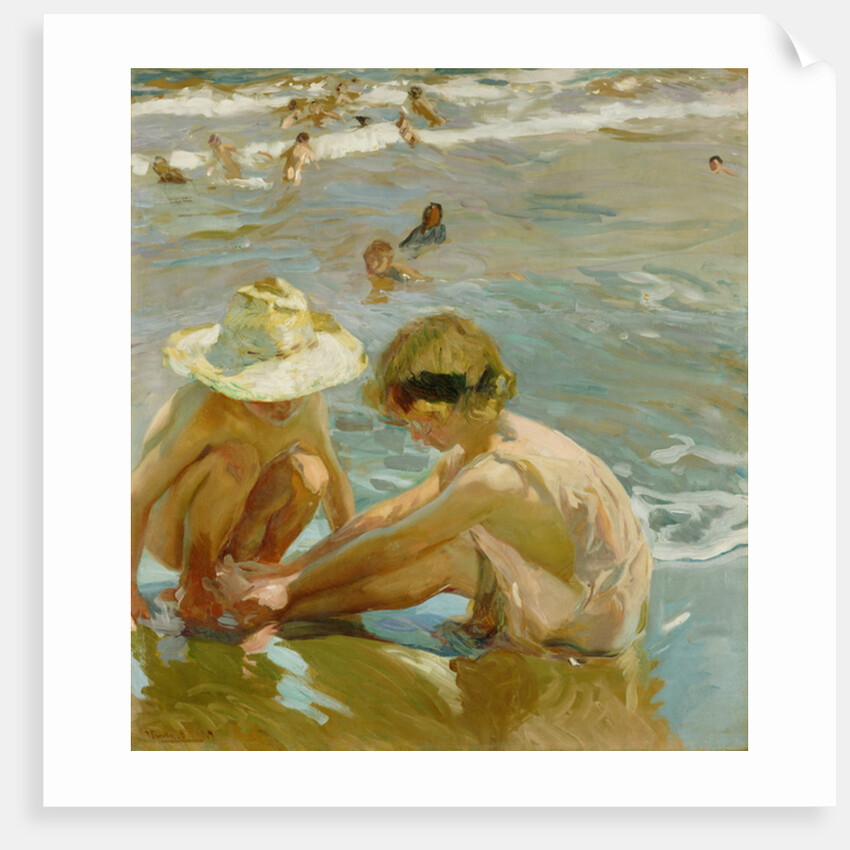 The Wounded Foot, 1909 by Joaquin Sorolla y Bastida