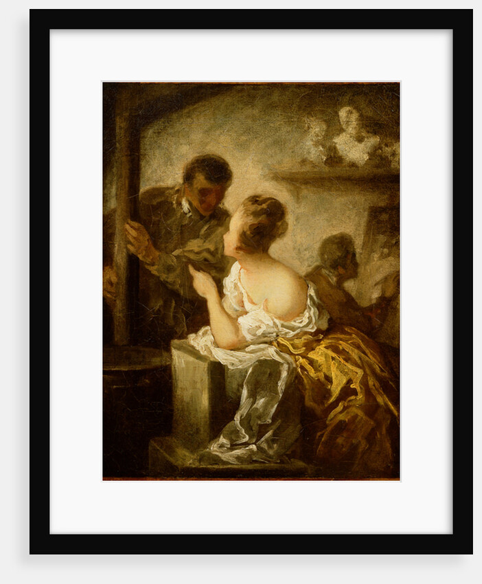 The Studio, c.1870 by Honore Daumier