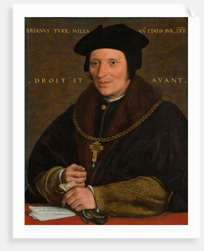 Sir Brian Tuke, c.1527-8 or c.1532-34 by Hans Holbein the Younger