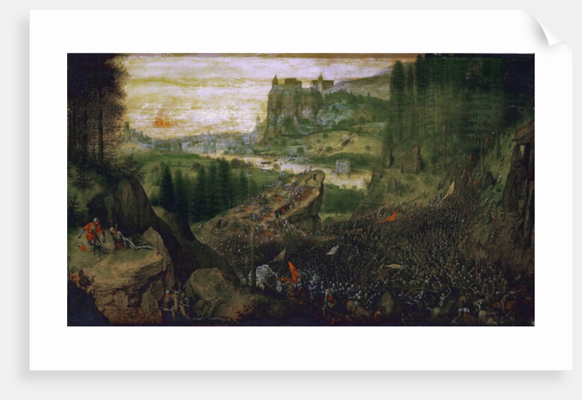 The Suicide of Saul, 1562 by Pieter the Elder Bruegel