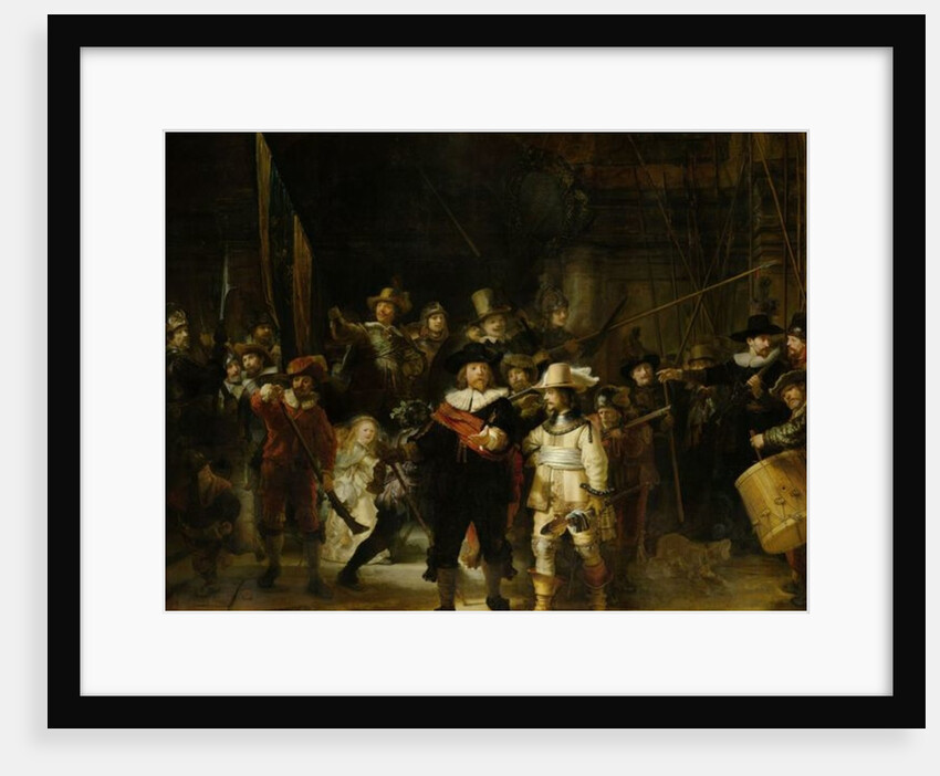 The Nightwatch, 1642 by Rembrandt Harmensz. van Rijn