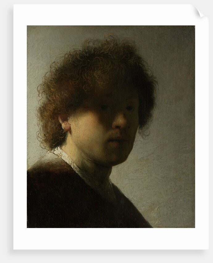 Self Portrait as a Young Man, c.1628 by Rembrandt Harmensz. van Rijn
