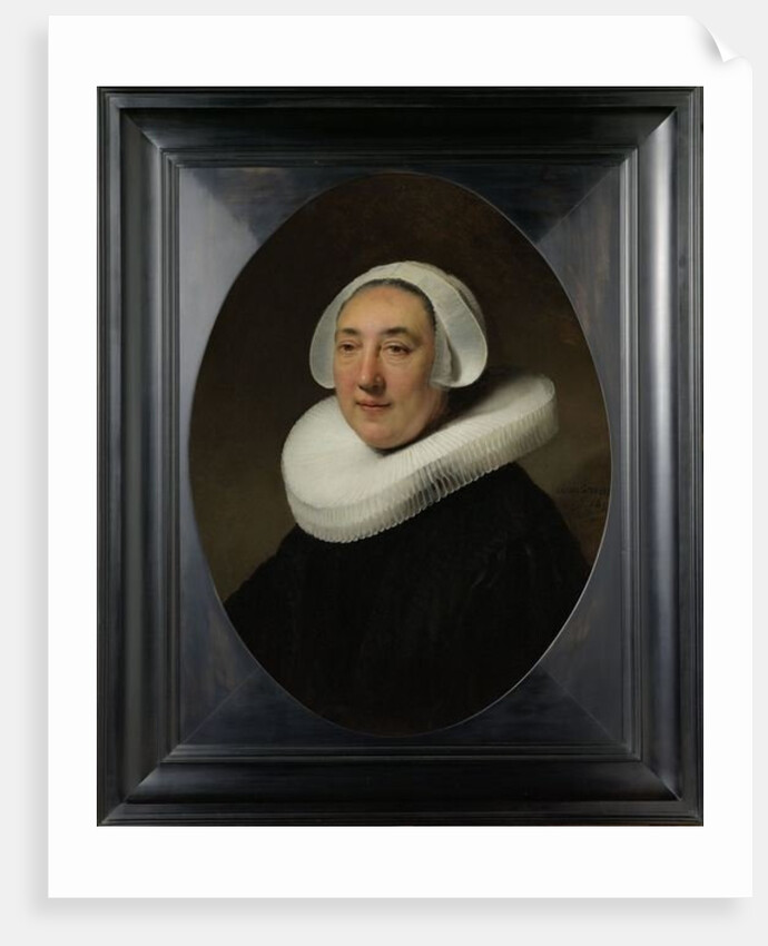 Portrait of Haesje Jacobsdr van Cleyburg, 1634 by Rembrandt Harmensz. van Rijn
