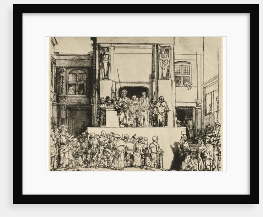 Ecce Homo, 1655 by Rembrandt Harmensz. van Rijn