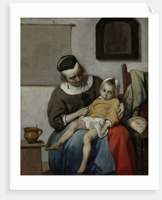 The Sick Child, c.1664-6 by Gabriel Metsu