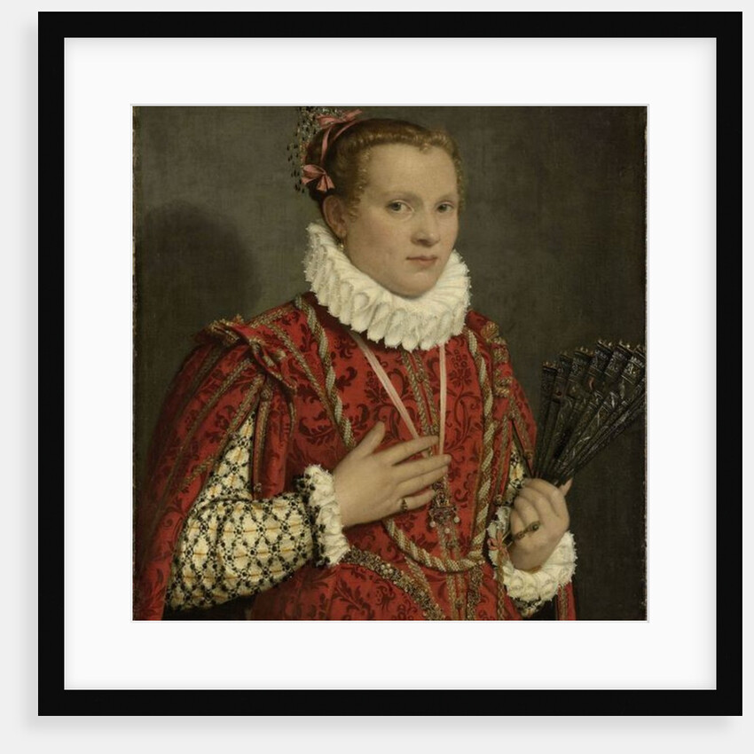 Portrait of a Young Woman, 1560-78 by Giovanni Battista Moroni