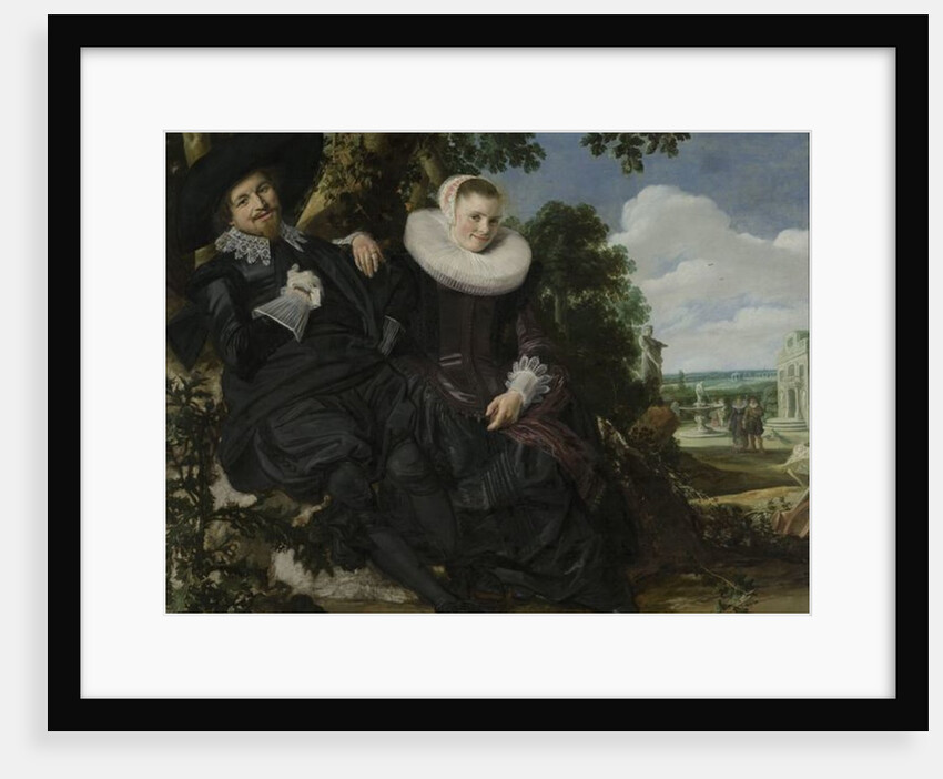 Portrait of a Couple, Probably Isaac Abrahamsz Massa and Beatrix van der Laen, c.1622 by Frans Hals