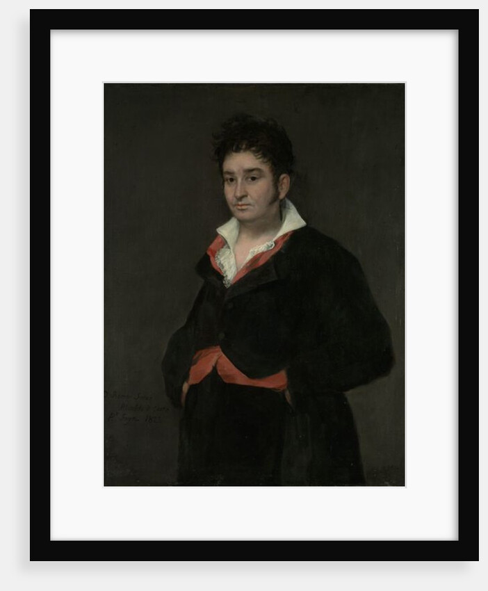 Portrait of Don Ramon Satue, 1823 by Francisco Jose de Goya y Lucientes