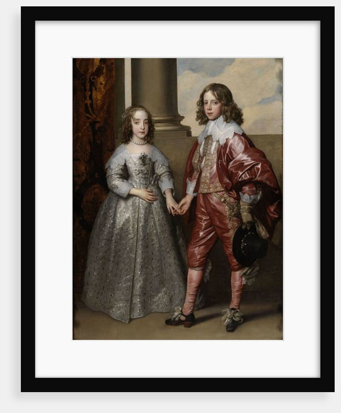 William II, Prince of Orange, and his Bride, Mary Stuart, 1641 by Anthony van Dyck