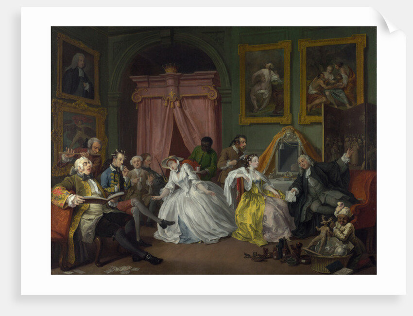 Marriage a la Mode: IV, The Toilette, c.1743 by William Hogarth