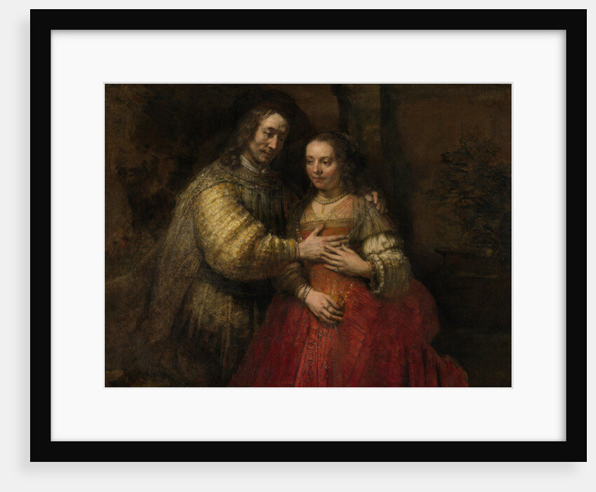 The Jewish Bride, c.1667 by Rembrandt Harmensz. van Rijn