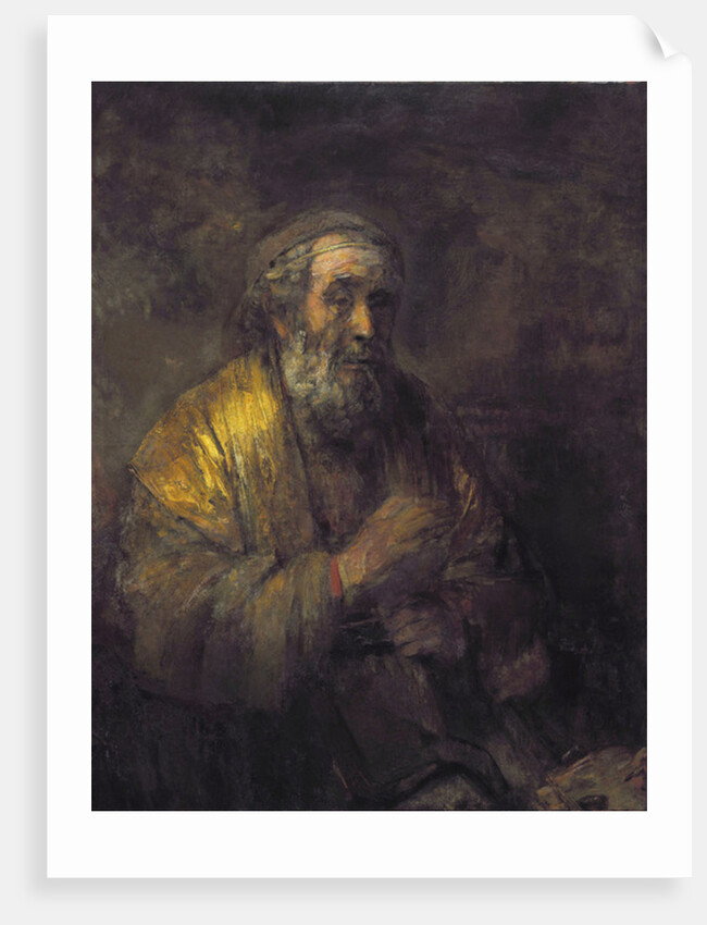 Homer Dictating to a Clerk, 1663 by Rembrandt Harmensz. van Rijn