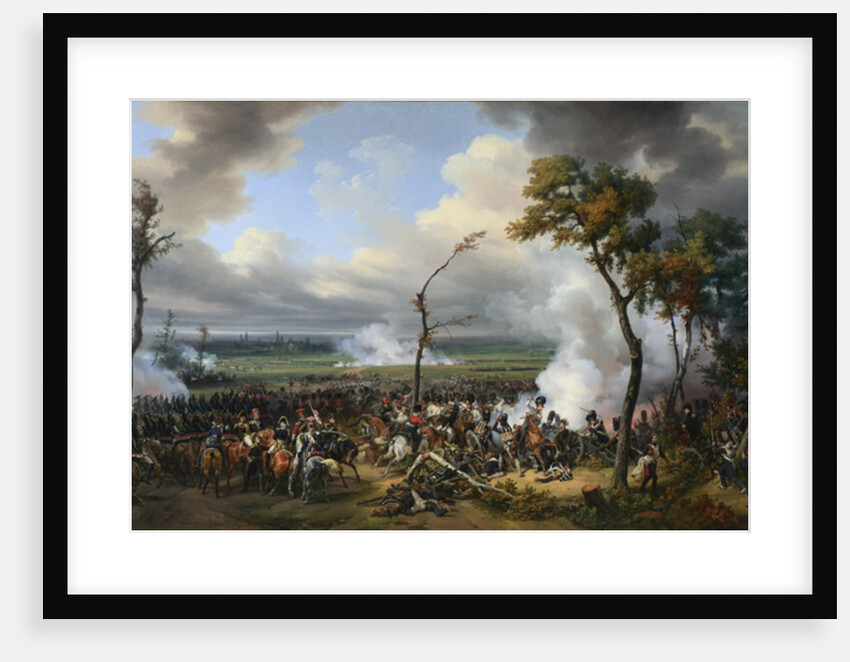 The Battle of Hanau, 1813, 1824 by Emile Jean Horace Vernet
