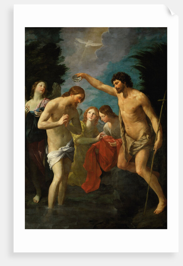 The Baptism of Christ, 1623 by Guido Reni