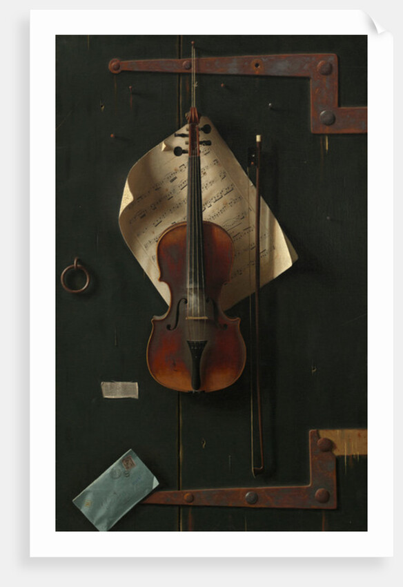 The Old Violin, 1886 by William Michael Harnett