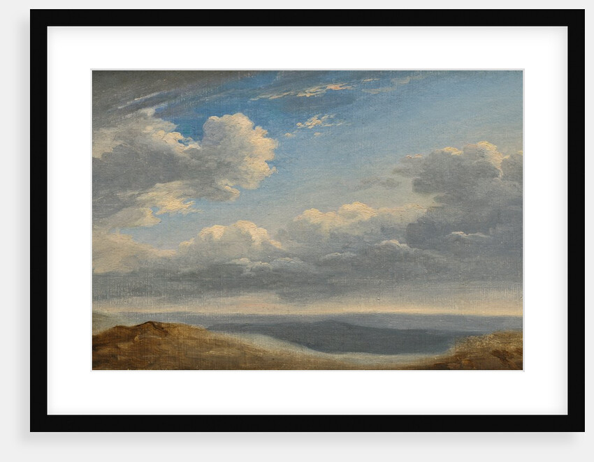 Study of Clouds over the Roman Campagna c.1782-85 by Pierre Henri de Valenciennes