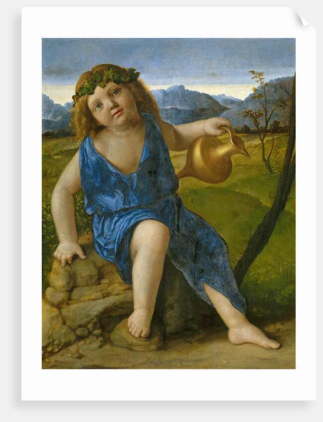 The Infant Bacchus, c.1505-10 by Giovanni Bellini
