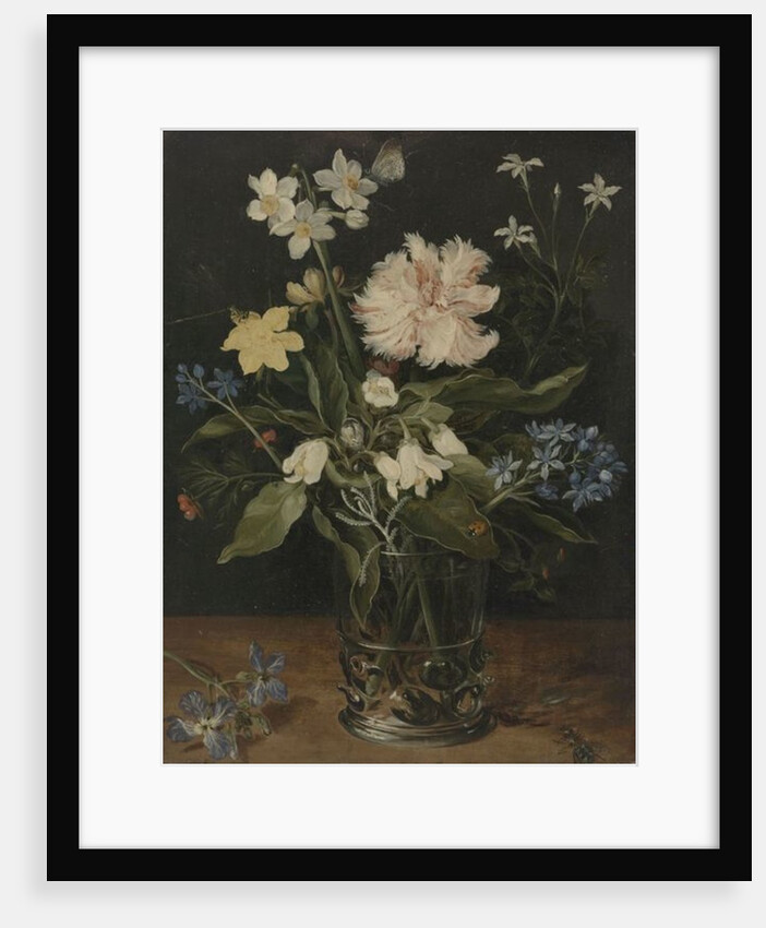 Still Life with Flowers in a Glass, 1630 by Jan the Elder Brueghel
