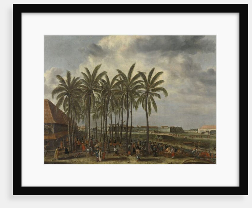 The Castle of Batavia, 1661 by Andries Beeckman