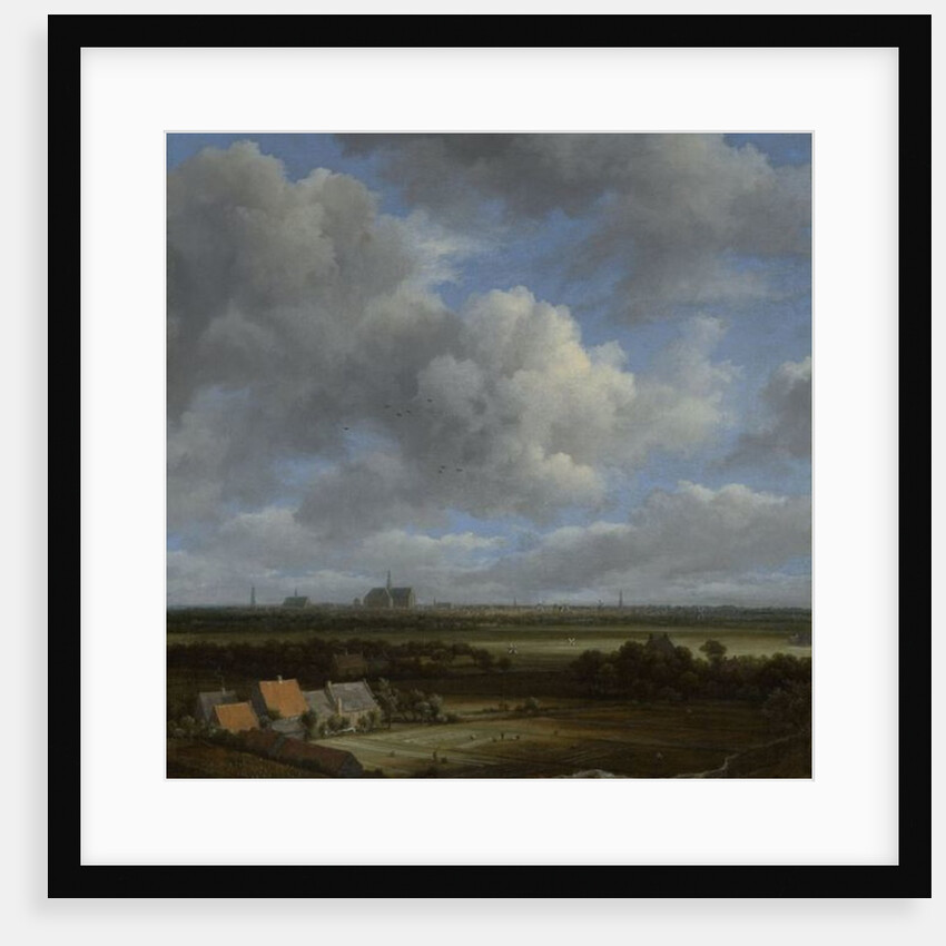 View of Haarlem from the Northwest with the Bleaching Fields in the Foreground, c.1650-82 by Jacob Isaaksz. or Isaacksz. van Ruisdael
