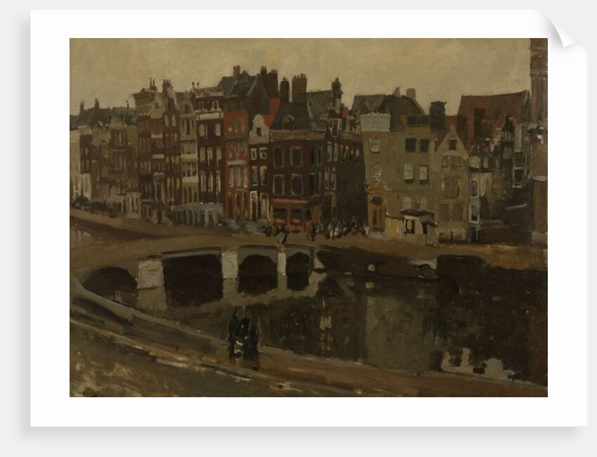 The Rokin in Amsterdam, 1897 by Georg-Hendrik Breitner