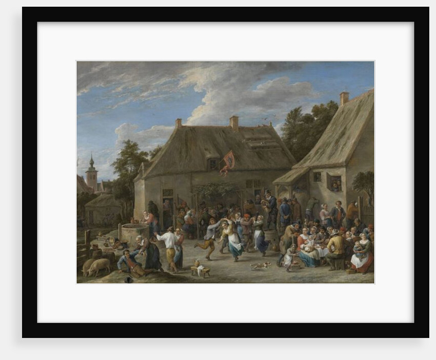 Peasant Kermis, c.1665 by David the Younger Teniers