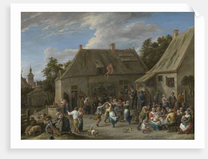 Peasant Kermis, c.1665 by David the Younger Teniers