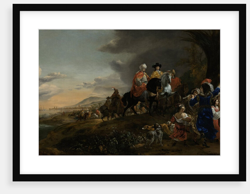 The Dutch Ambassador on his Way to Isfahan, 1653-59 by Jan Baptist Weenix