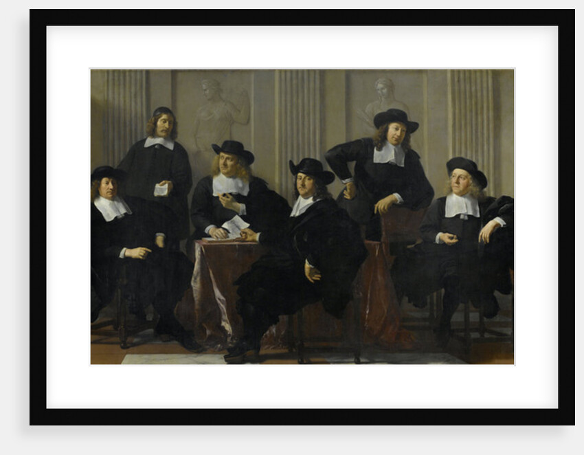 The Regents of the Spinhuis and Nieuwe Werkhuis, Amsterdam, 1669 by Karel Dujardin