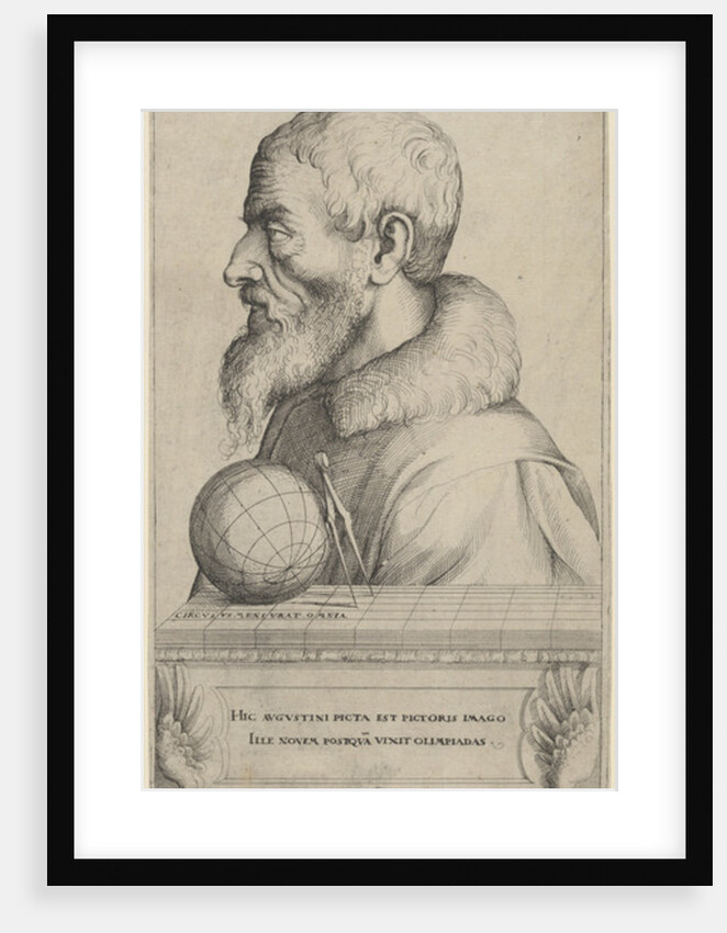 Self-Portrait, 1548 by Augustin Hirschvogel