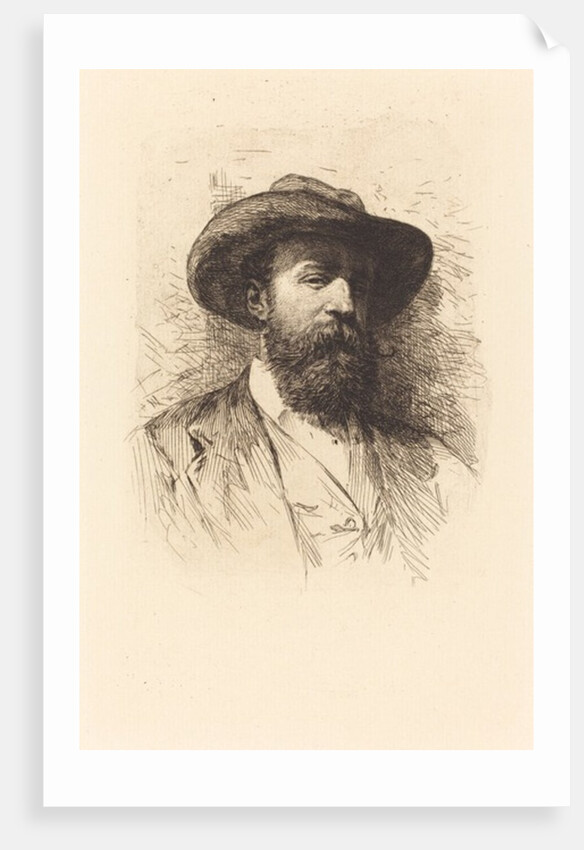 Self-Portrait by Christian Wilhelm Jacob Unger