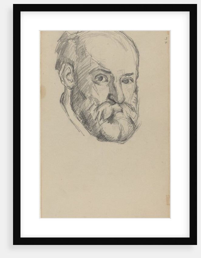Self-Portait, c.1880-2 by Paul Cezanne