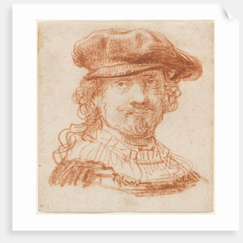 Self-Portrait, c.1637 by Rembrandt Harmensz. van Rijn