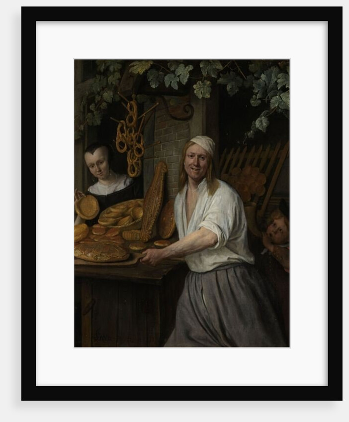 The Baker Arent Oostwaard and his Wife Catherina Keizerswaard, 1658 by Jan Havicksz. Steen