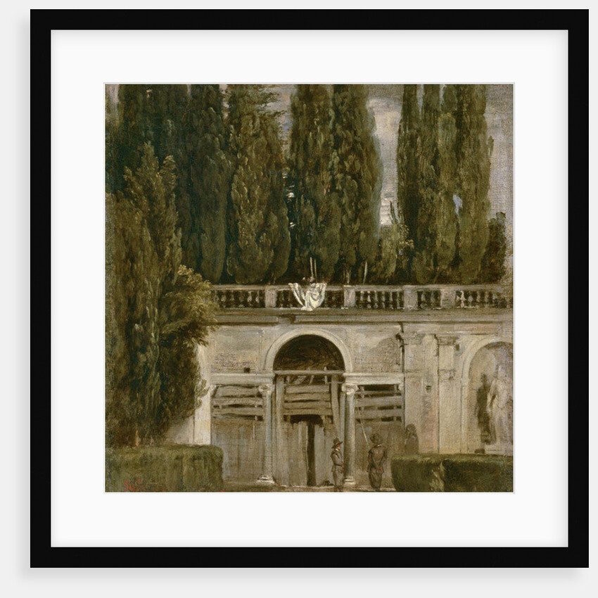 View of the Gardens of the Villa Medici in Rome, c.1630 by Diego Rodriguez de Silva y Velazquez