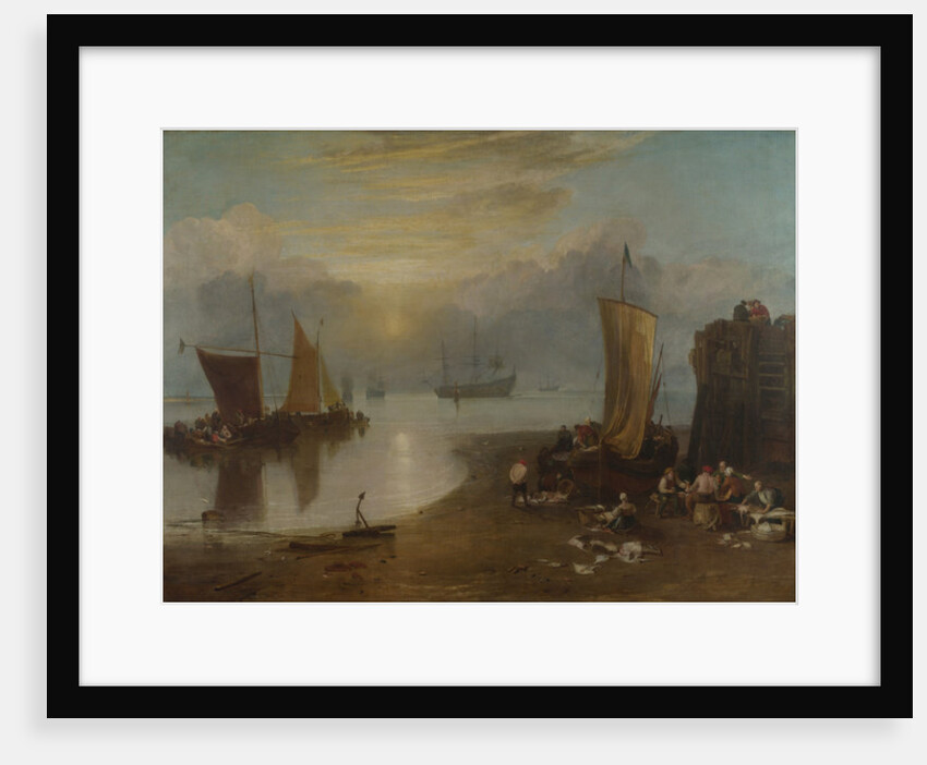 Sun Rising Through Vapour, c.1807 by Joseph Mallord William Turner