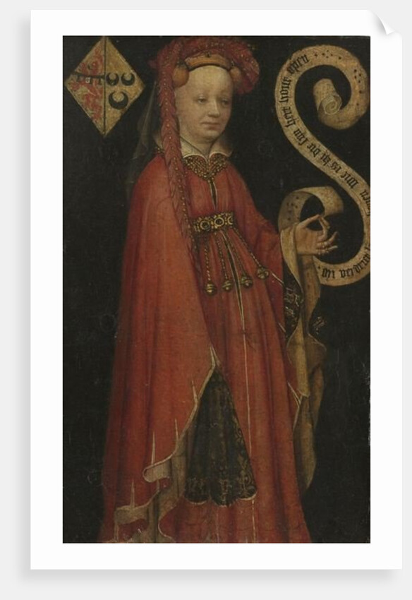 Portrait of Lysbeth van Duvenvoorde, c.1430 by Anonymous Anonymous