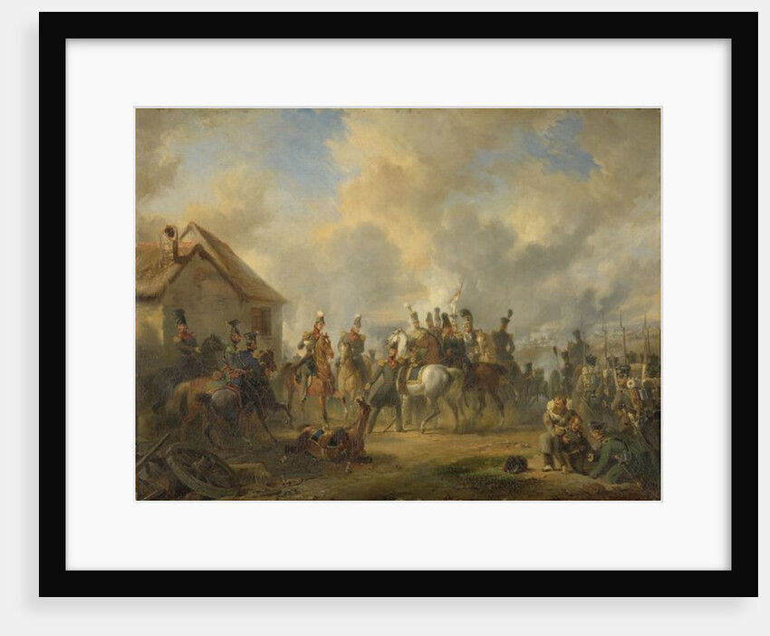 The Battle of Bautersem during the Ten Days Campaign, 1833 by Nicholas Pieneman
