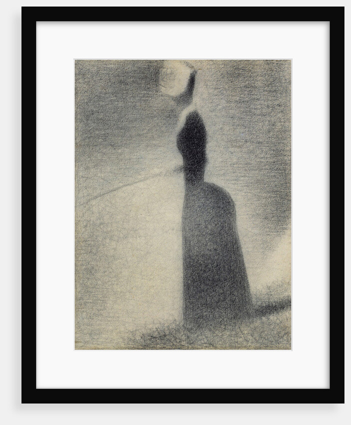 A Woman Fishing, 1884 by Georges Pierre Seurat