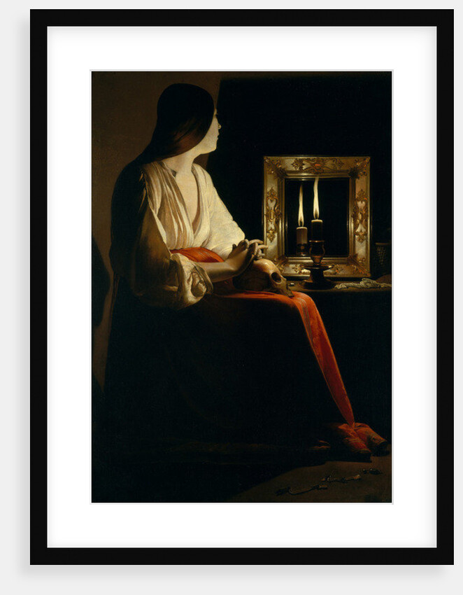 The Penitent Magdalen by Georges de la Tour
