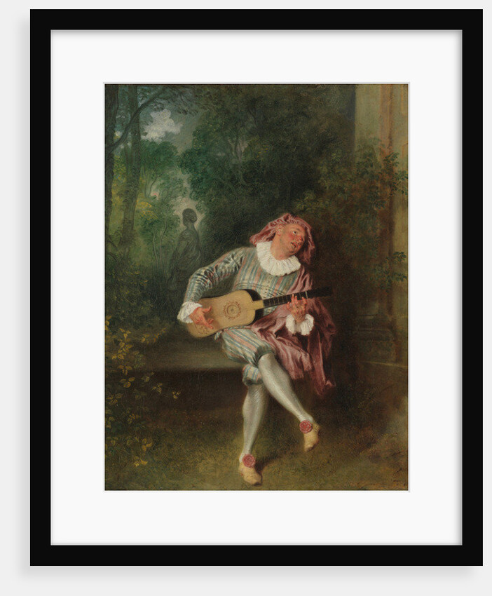 Mezzetin, c.1718-20 by Jean Antoine Watteau