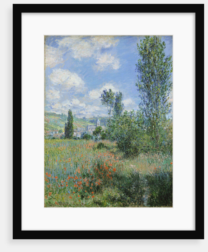 View of Vetheuil, 1880 by Claude Monet