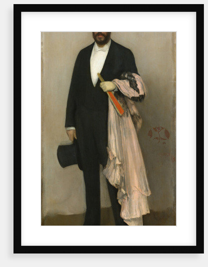 Portrait of Theodore Duret, 1883 by James Abbott McNeill Whistler